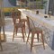Flash Furniture Copper Metal Counter Stool, 24", PK4 4-ET-3534-24-POC-WD-GG - alternate 1
